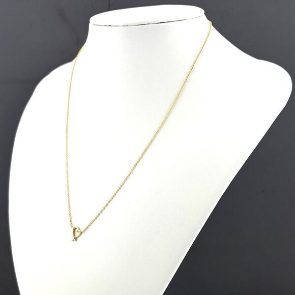 Tiffany & Co Tiffany & Co Loving Heart Necklace YG Yellow Gold Pendant Necklace - Picture 3 of 9